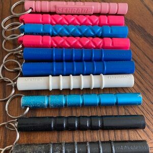 Ten kubaton keychains